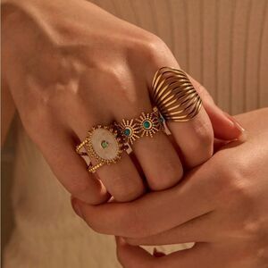 Boho ring set S812